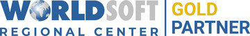Logo - WORLDSOFT REGIONAL-CENTER Gold Partner
